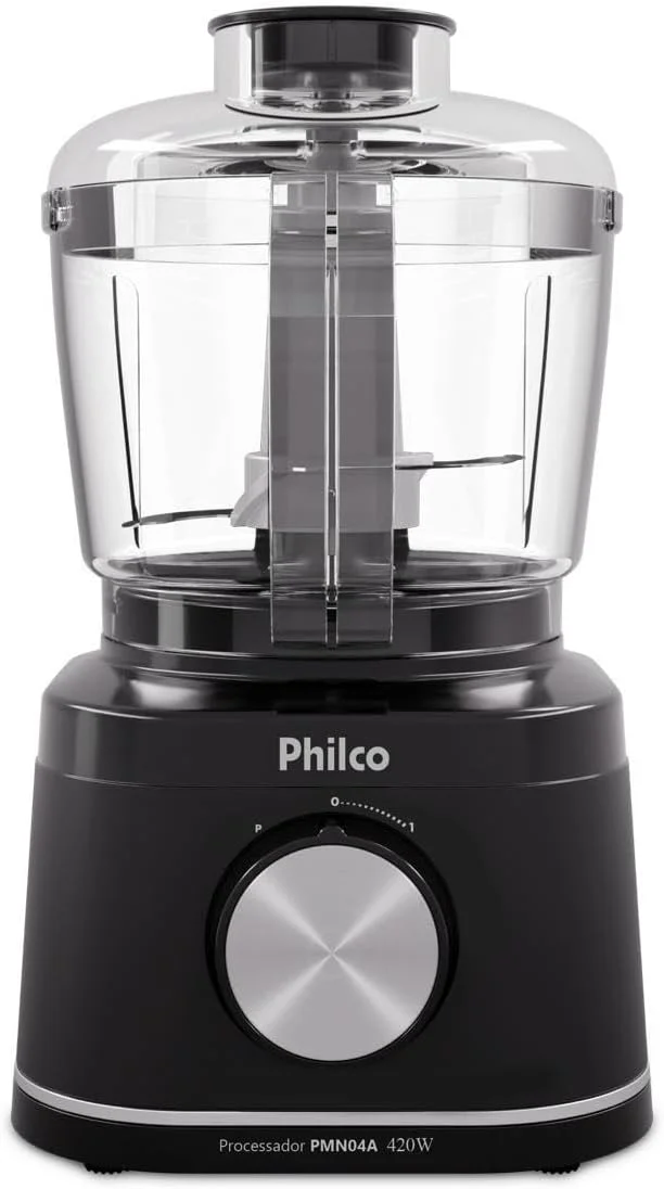 Processador de Alimentos Philco 420W com Jarra 500ml