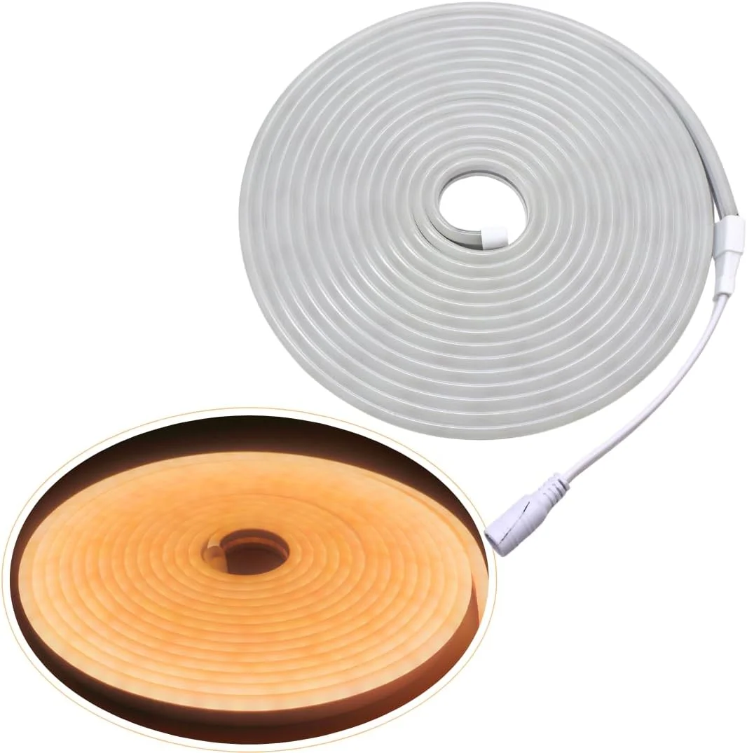 Fita LED Mangueira Branco Quente (Decoração)